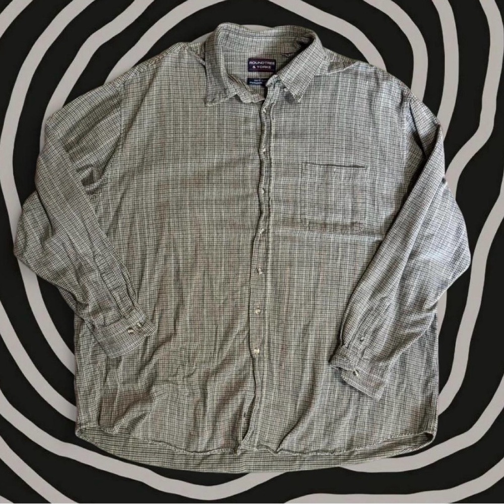 Roundtree & Yorke Men's Flannel Shirt